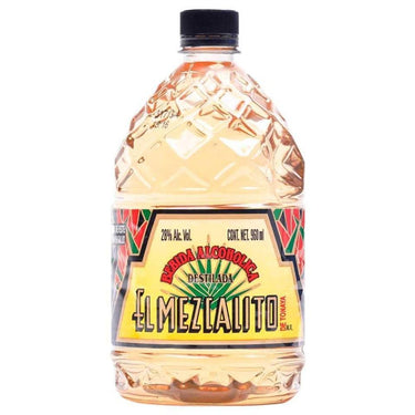Destilado De Agave Licor De Caña El Mezcalito Amarillo 960 Ml
